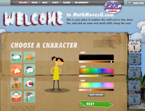 create a character games